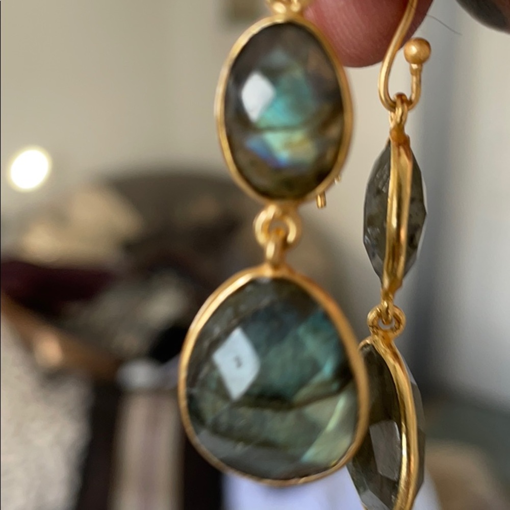 Laborderite earrings - Picture 2 of 6